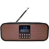 Scansonic PA8001 DAB+ radio with wireless charger - DAB+/FM - Svart