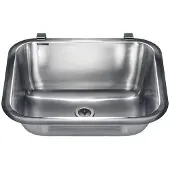 Juvel Intra VK44 väggmonterat tvättställ 44x34 cm med stopp