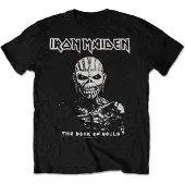 Ginza.se Iron Maiden: Unisex T-Shirt/The Book of Souls White Contrast (Black) (Medium)