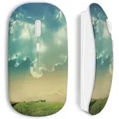 CAPACHEAP Souris Sans Fil Champs ciel
