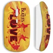 CAPACHEAP Souris Sans Fil The Beatles Love
