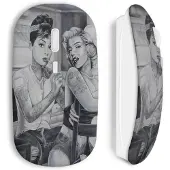 MANIACASE Souris sans fil Marilyn Monroe et Audrey Hepburn