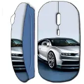 CAPACHEAP Souris Sans Fil Bugatti Veyron Bleu