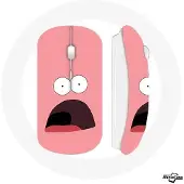 CAPACHEAP Souris Sans Fil Patrick Étoile Bob l'éponge rose