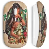 CAPACHEAP Souris Sans Fil Pocahontas Punk