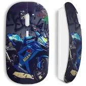 CAPACHEAP Souris Sans Fil Moto Suzuki