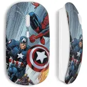CAPACHEAP Souris Sans Fil civil war captain america