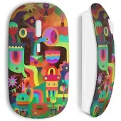MANIACASE Souris Sans Fil Funny multicolor art