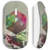 CAPACHEAP Souris Sans Fil Cube Volant