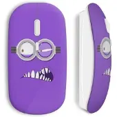 MANIACASE Souris Sans Fil Minions Violet