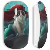 CAPACHEAP Souris Sans Fil Chat Sirene