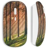 CAPACHEAP Souris Sans Fil Foret rouge