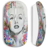 CAPACHEAP Souris sans Fil marilyn color