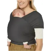 Ergobaby Stretchomslag - Aura Wrap Sticka - Soft Black - - One Size - Bärsjalar