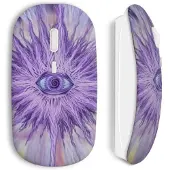 CAPACHEAP Souris sans Fil Violet eye