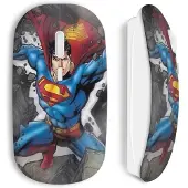 CAPACHEAP Souris Sans Fil Superman Art