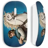 CAPACHEAP Souris Sans Fil Maximus Fynn Raiponce