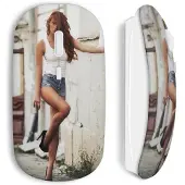 CAPACHEAP Souris poster Sexy Girl Sans Fil