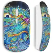 MANIACASE Souris Sans Fil Chat color power