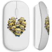 CAPACHEAP Souris Sans Fil Minions cœur