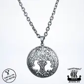 Northern Viking Jewelry Tree Of Life hänge NVJ-H-RS026