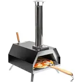 InnovaGoods pizzapanna för pelletspizza med tillbehör pizzahamn