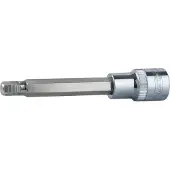Ks Tools Hylsa med spindel Chrome+; 1/2''; HEX14; 110 mm