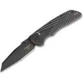 Hogue Deka 24366, All Black Polymer, Magnacut Wharncliffe, pocket knife