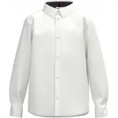 Name it Skjorta - Noos - NkmNewsa - Bright White - - 11-12 år (146-152) - Skjorta