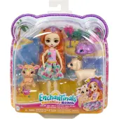 Enchantimals Getfamilj Med Husdjur Docka