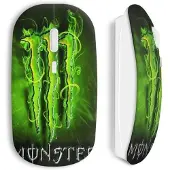 MANIACASE Souris Sans Fil Monster Energy New Green