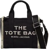 Marc Jacobs The Small Tote Bag i svart canvas