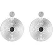 Kalevala Koru Kosmos örhängen silver onyks 2668770ONT