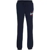 Jack & Jones Stuprörsjeans JPSTLOGO SWEAT PANT pojkar - Marin - 15 Jahre