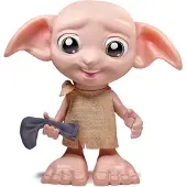 Harry Potter Wizarding World, Interaktiv Magisk Dobby Elf Doll med Strumpa, över 30 Ljud & Fraser, 8,5 tum, Barnleksaker 6+