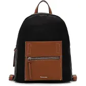Tamaris Ryggsäck 'Fabrizia' brun / svart