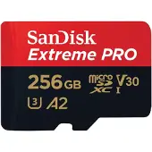 SanDisk Extreme Pro 256gb Microsdxc Minneskort