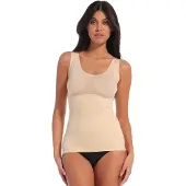 Magic bodyfashion Shapingtopp 'Tone Your Body' beige / vit