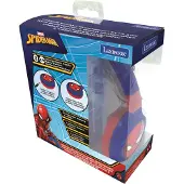 Marvel Spiderman HPBT010SP - Hörlurar med mikrofon - på örat - Bluetooth - trådlös, kabelansluten - 3,5 mm kontakt - blå, röd