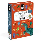Janod - Magneti'book - Dinosaurs Magneti'book - 40 magnets