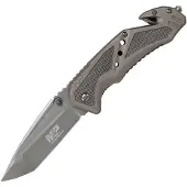 Smith & Wesson M&P Linerlock Gray Tanto