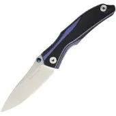Real Steel E802 Horus Linerlock Blk/Blue