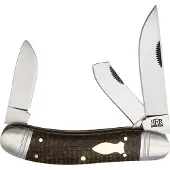 Rough Ryder Reserve Reserve Roundup RRR026, D2, Brown Micarta, slipjoint pocket knife