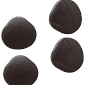 BabyDan Barnsäkringar - Hörnskydd - 4 St. - Brun - - One Size - Säkerhetsutrustning