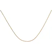 None Guldkedja pansar 1mm 42 cm 14k guld GD030/42
