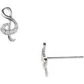 Silver Bar Klav örhängen 10 mm 8210