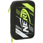 Big Buy Cooking Double Filling 28 Units Nerf Get Ready Pencil Case Svart Man