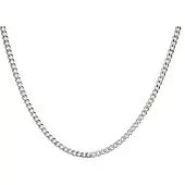None Silver Pansarkedja 45cm - 2.4mm PANS070-45