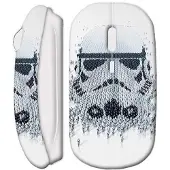 CAPACHEAP Souris Sans Fil Star Wars Dark Vador Armee Blanc