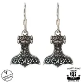Northern Viking Jewelry Thor's Hammer örhängen NVJKK019